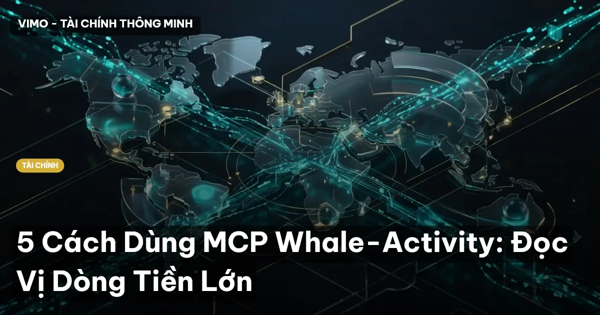 5 Cách Dùng MCP Whale-Activity: Đọc Vị Dòng Tiền Lớn
