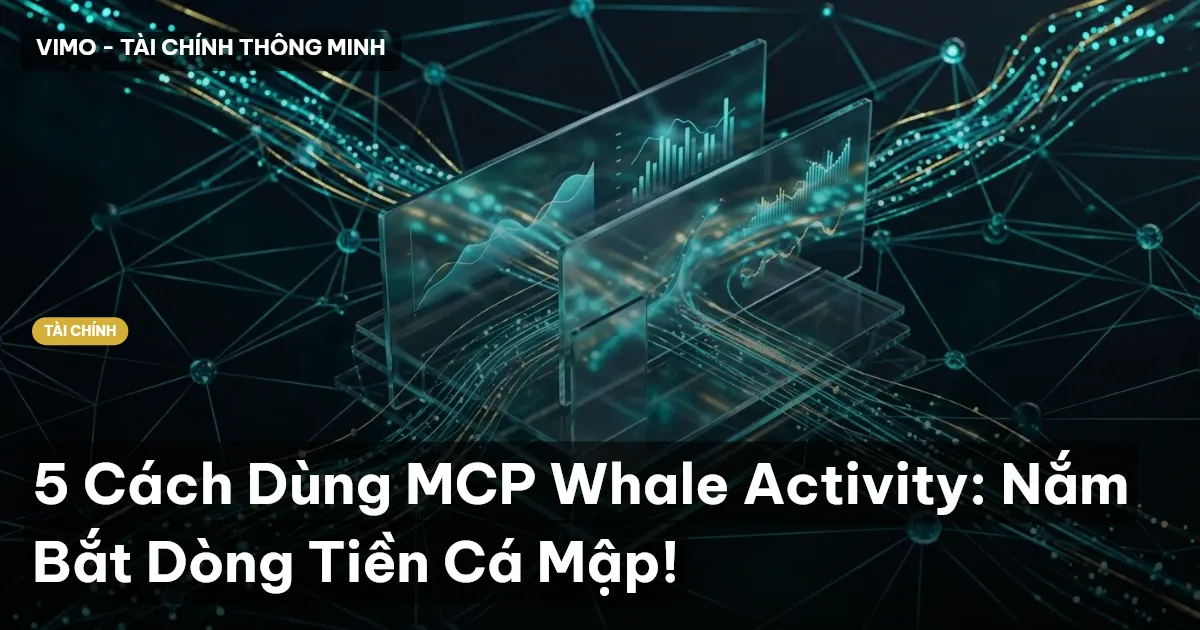 5 Cách Dùng MCP Whale Activity: Nắm Bắt Dòng Tiền Cá Mập!