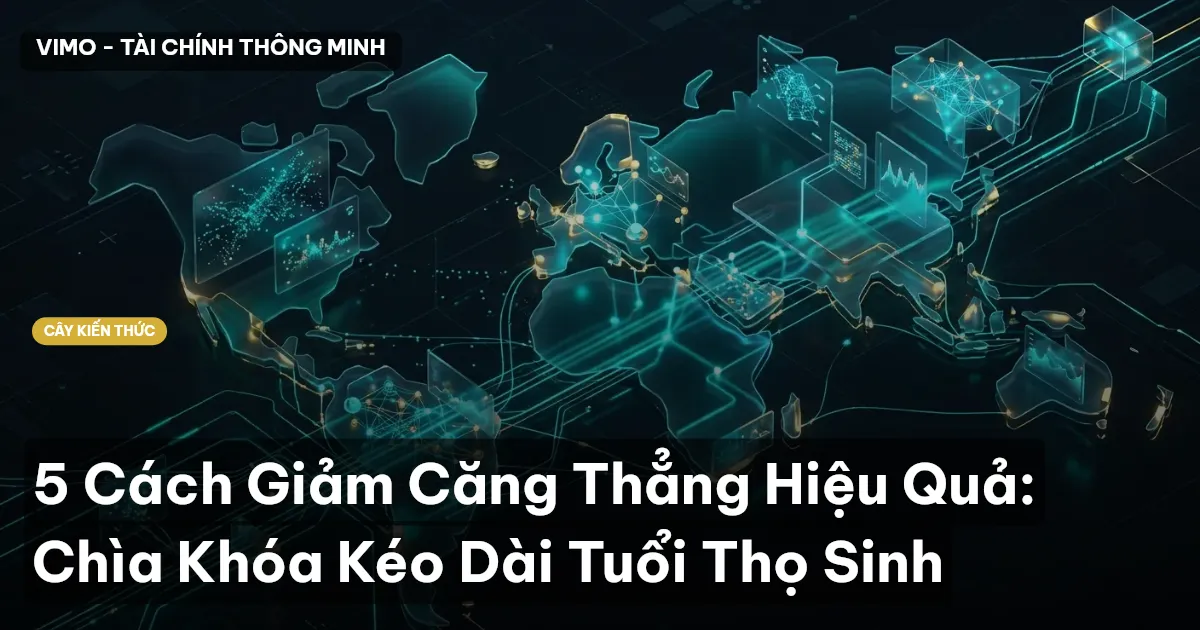 5 Cách Giảm Căng Thẳng Hiệu Quả: Chìa Khóa Kéo Dài Tuổi Thọ Sinh