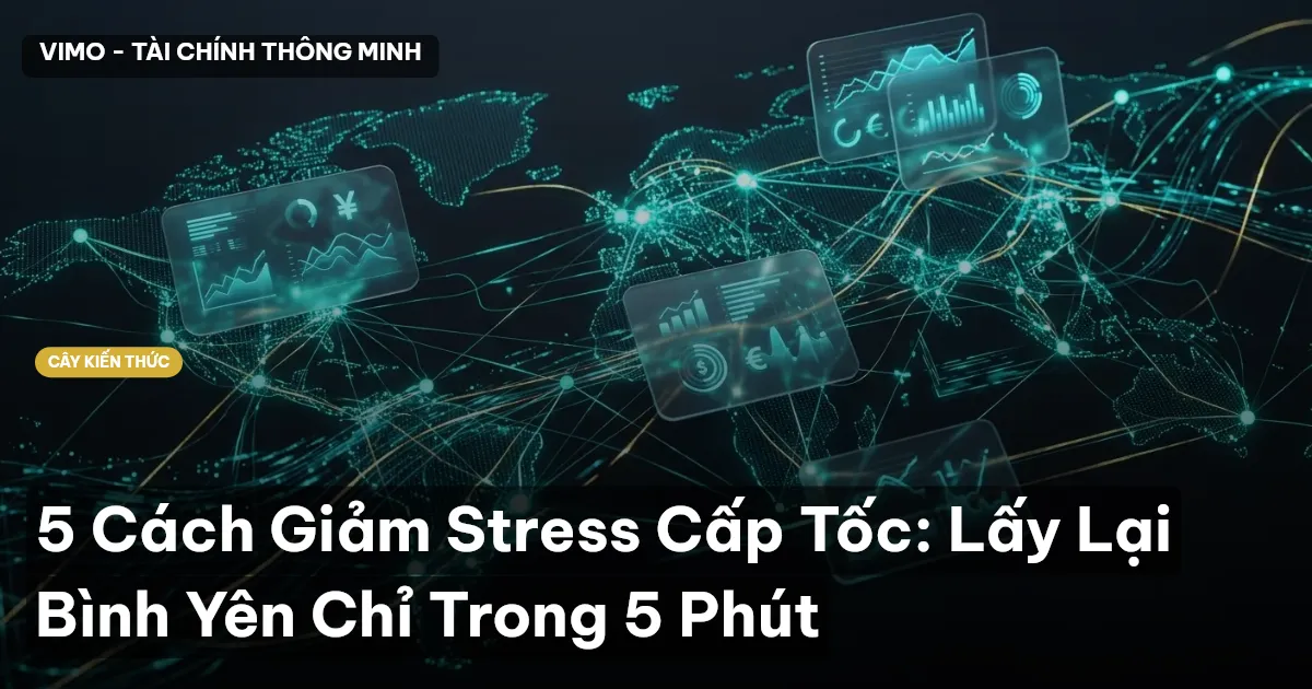 5 Cách Giảm Stress Cấp Tốc: Lấy Lại Bình Yên Chỉ Trong 5 Phút