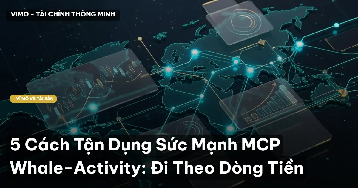 5 Cách Tận Dụng Sức Mạnh MCP Whale-Activity: Đi Theo Dòng Tiền