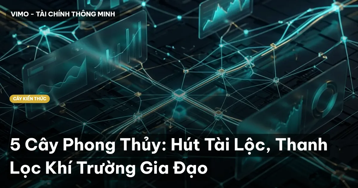 5 Cây Phong Thủy: Hút Tài Lộc, Thanh Lọc Khí Trường Gia Đạo
