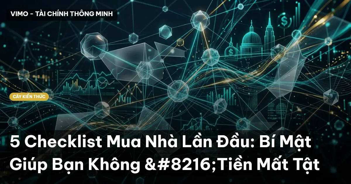5 Checklist Mua Nhà Lần Đầu: Bí Mật Giúp Bạn Không ‘Tiền Mất Tật