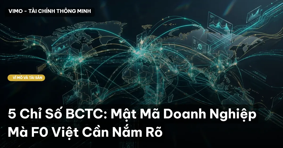 5 Chỉ Số BCTC: Mật Mã Doanh Nghiệp Mà F0 Việt Cần Nắm Rõ