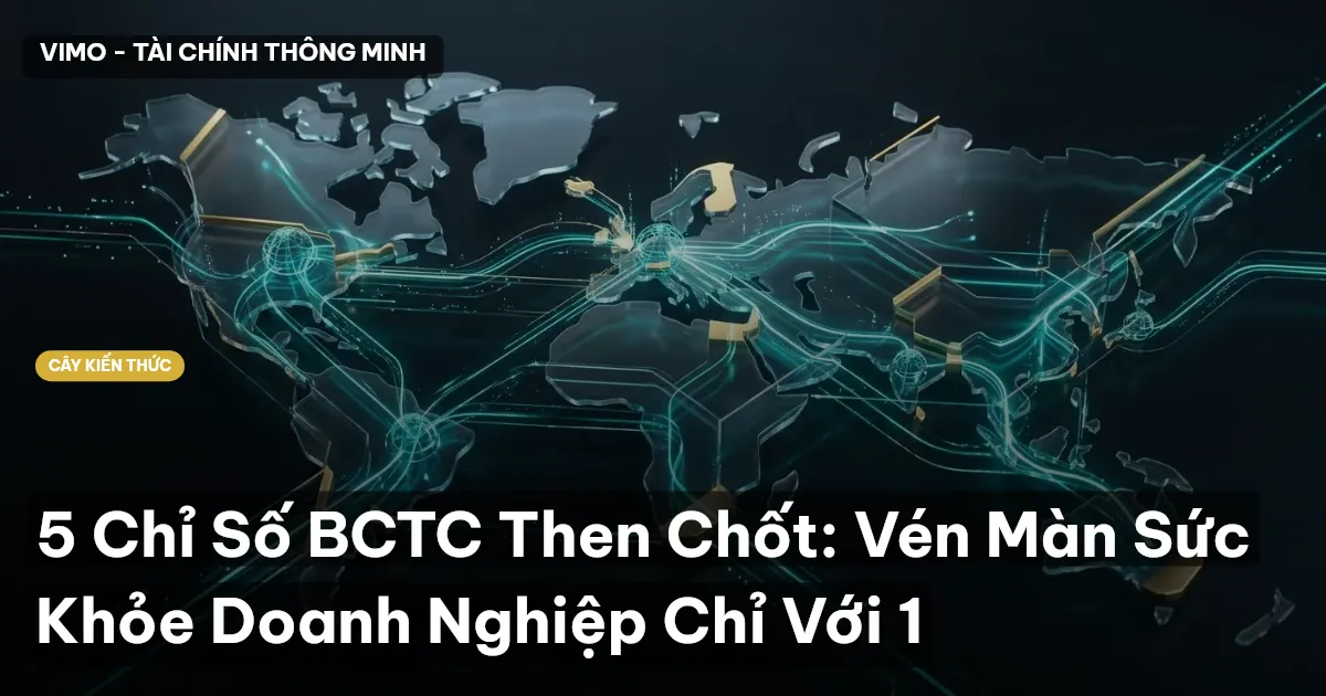 5 Chỉ Số BCTC Then Chốt: Vén Màn Sức Khỏe Doanh Nghiệp Chỉ Với 1