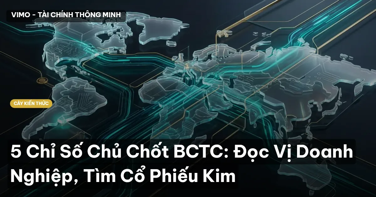 5 Chỉ Số Chủ Chốt BCTC: Đọc Vị Doanh Nghiệp, Tìm Cổ Phiếu Kim