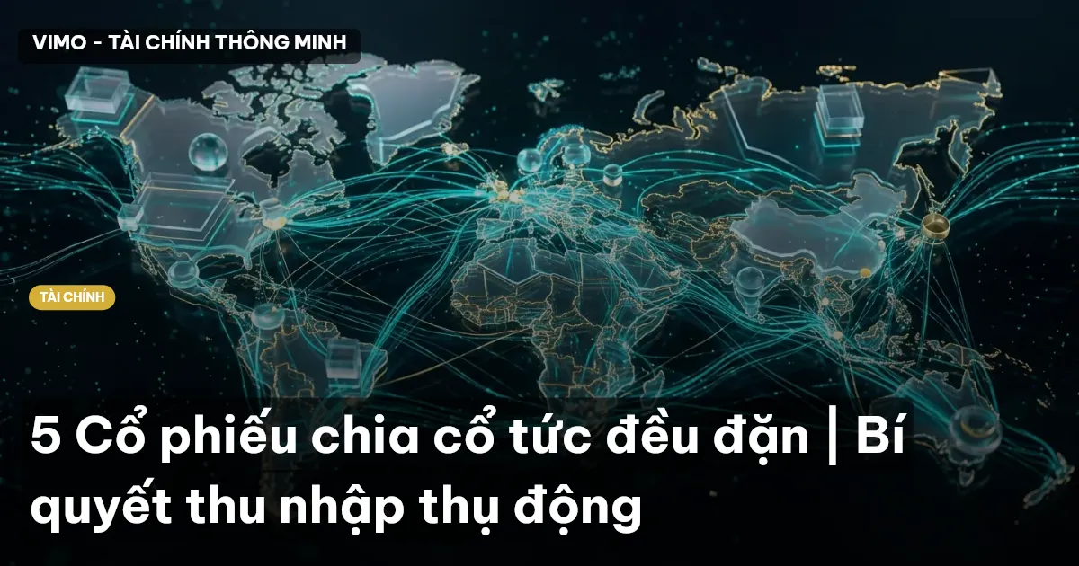 5 Cổ phiếu chia cổ tức đều đặn | Bí quyết thu nhập thụ động