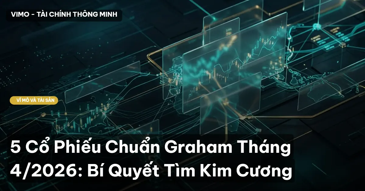 5 Cổ Phiếu Chuẩn Graham Tháng 4/2026: Bí Quyết Tìm Kim Cương