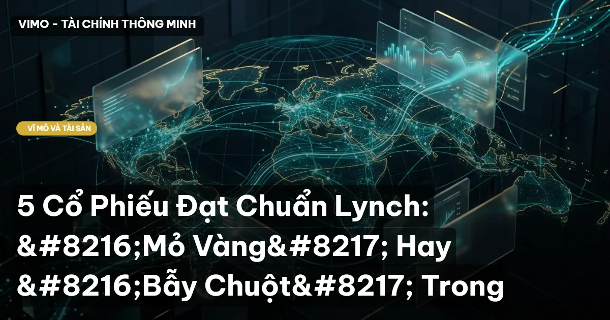 5 Cổ Phiếu Đạt Chuẩn Lynch: ‘Mỏ Vàng’ Hay ‘Bẫy Chuột’ Trong