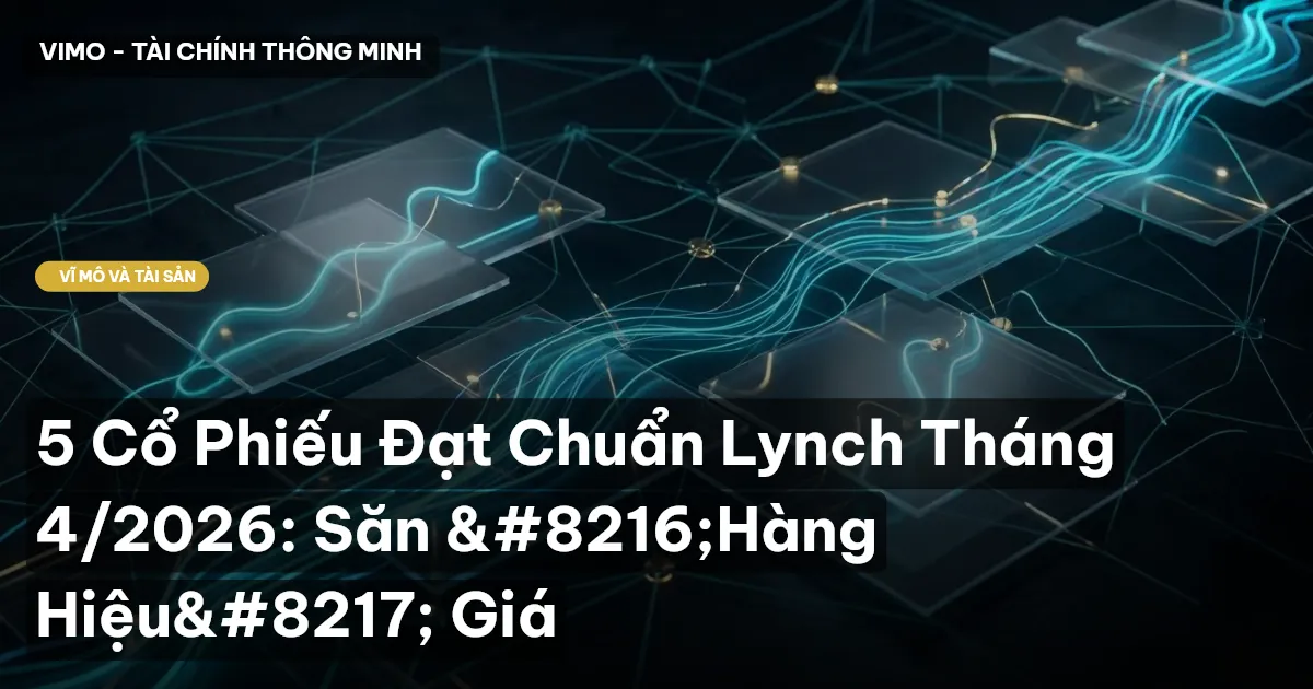 5 Cổ Phiếu Đạt Chuẩn Lynch Tháng 4/2026: Săn ‘Hàng Hiệu’ Giá