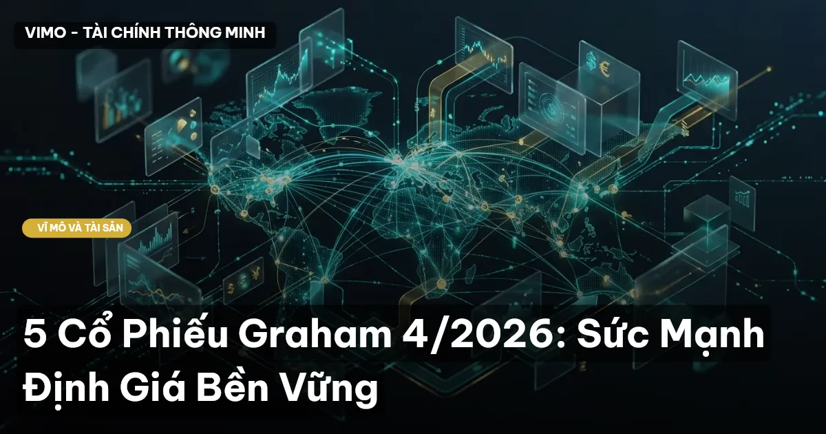 5 Cổ Phiếu Graham 4/2026: Sức Mạnh Định Giá Bền Vững