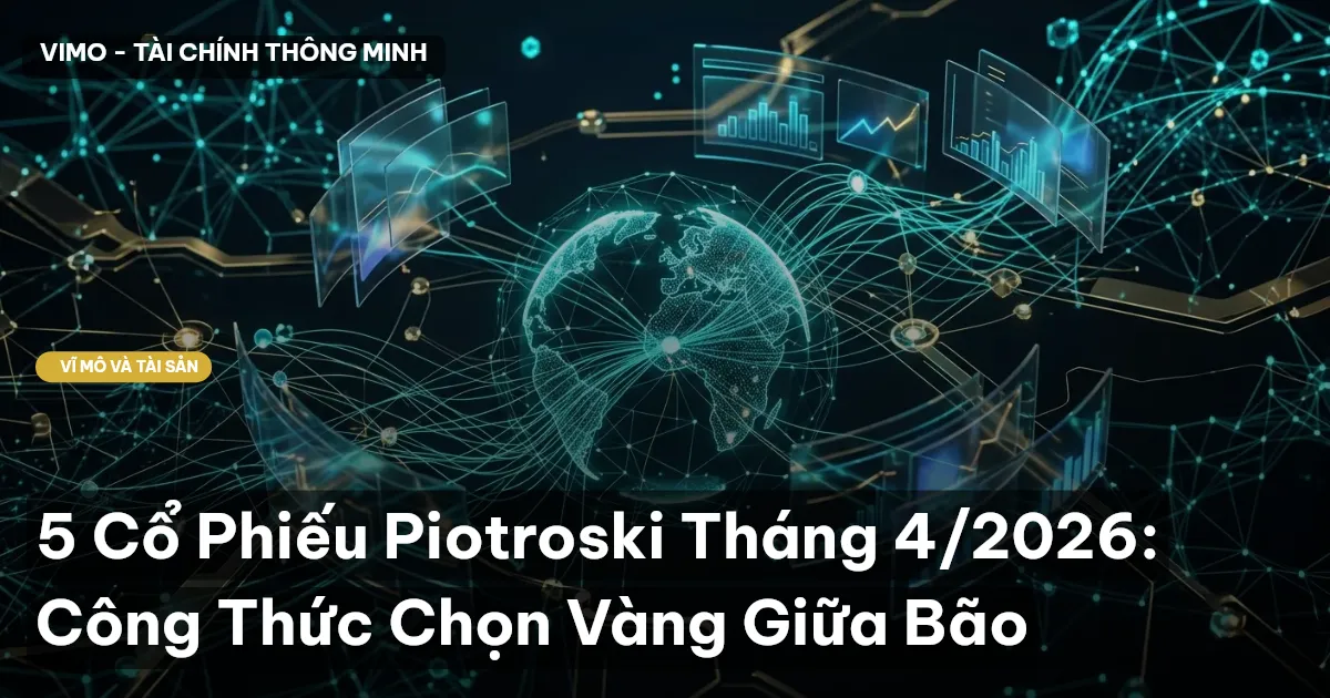 5 Cổ Phiếu Piotroski Tháng 4/2026: Công Thức Chọn Vàng Giữa Bão