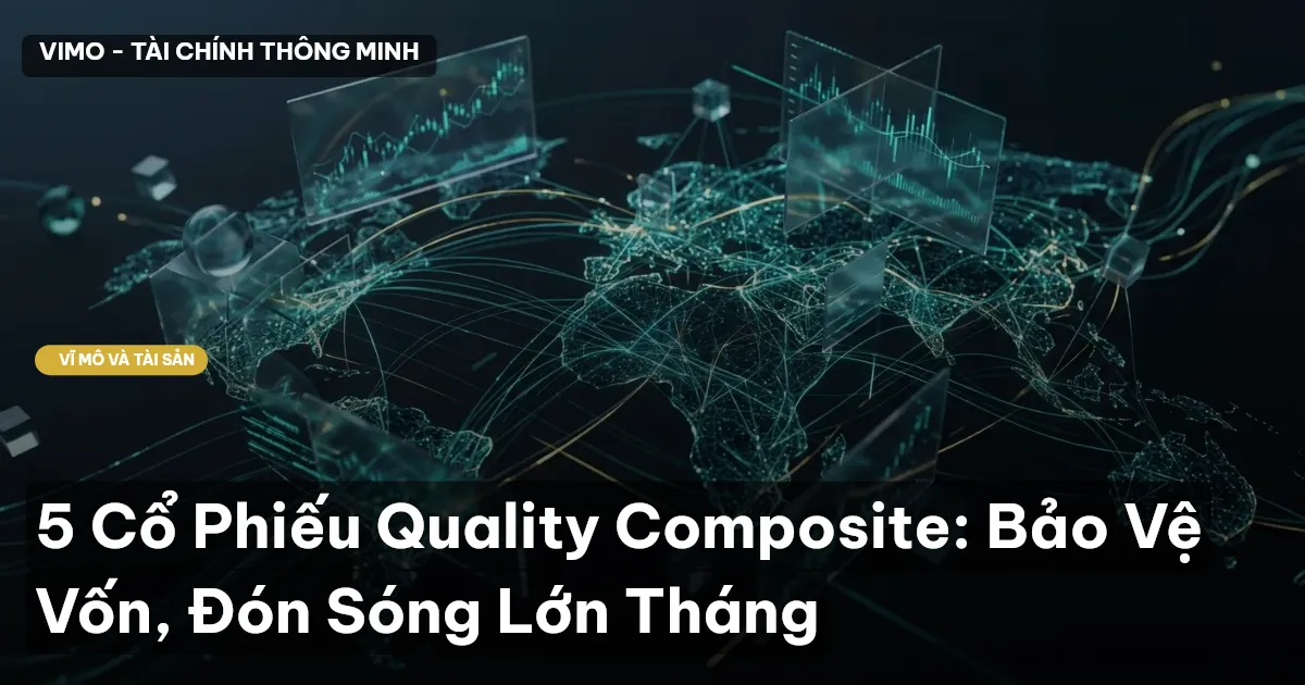 5 Cổ Phiếu Quality Composite: Bảo Vệ Vốn, Đón Sóng Lớn Tháng