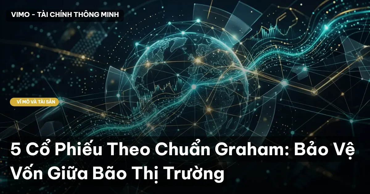 5 Cổ Phiếu Theo Chuẩn Graham: Bảo Vệ Vốn Giữa Bão Thị Trường