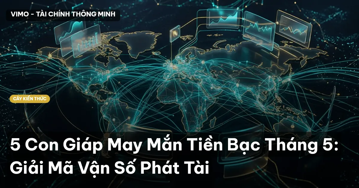 5 Con Giáp May Mắn Tiền Bạc Tháng 5: Giải Mã Vận Số Phát Tài
