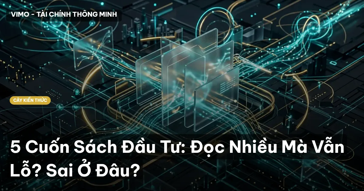 5 Cuốn Sách Đầu Tư: Đọc Nhiều Mà Vẫn Lỗ? Sai Ở Đâu?