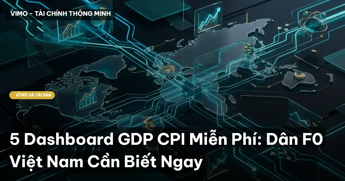 5 Dashboard GDP CPI Miễn Phí: Dân F0 Việt Nam Cần Biết Ngay