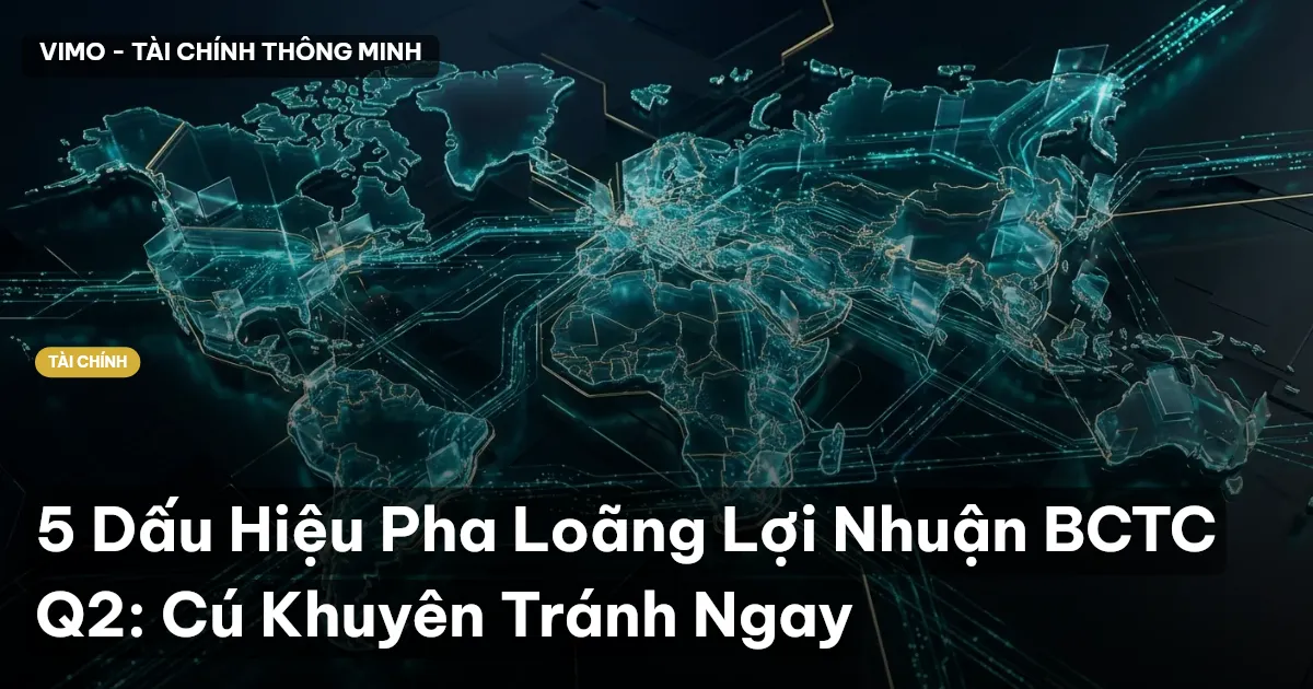 5 Dấu Hiệu Pha Loãng Lợi Nhuận BCTC Q2: Cú Khuyên Tránh Ngay
