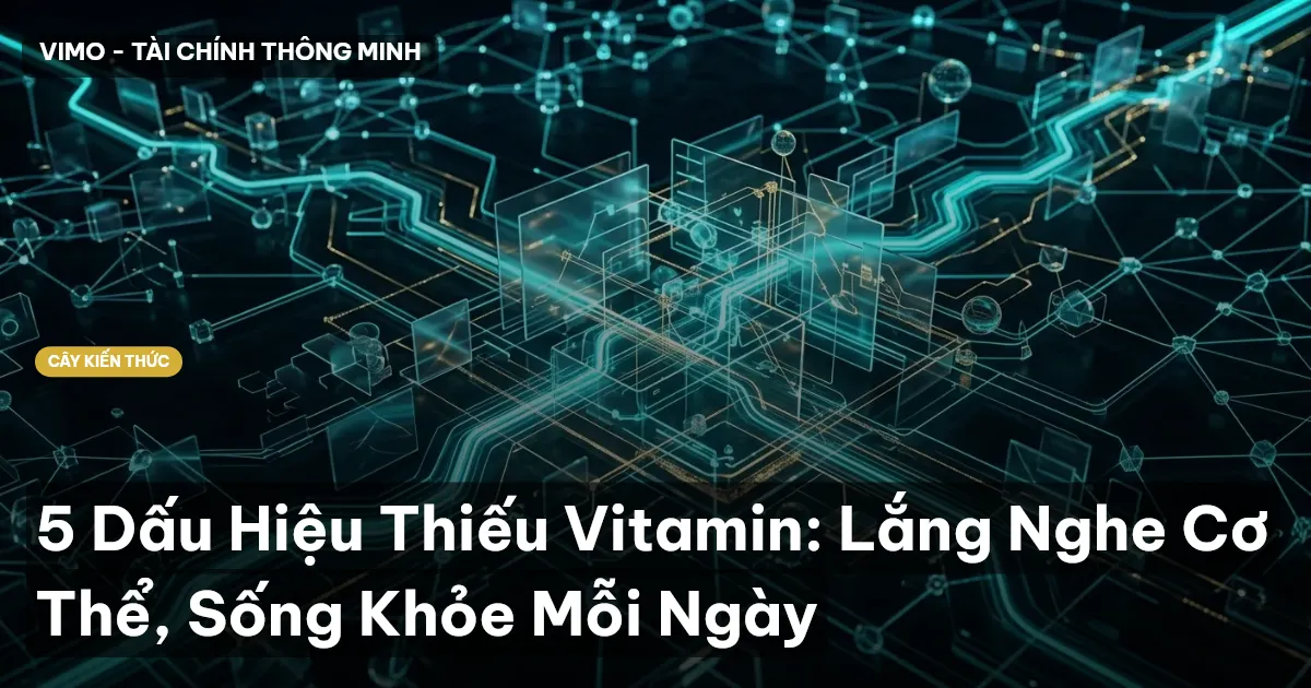 5 Dấu Hiệu Thiếu Vitamin: Lắng Nghe Cơ Thể, Sống Khỏe Mỗi Ngày