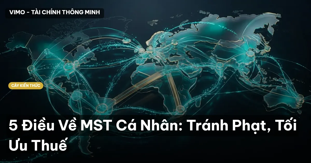 5 Điều Về MST Cá Nhân: Tránh Phạt, Tối Ưu Thuế