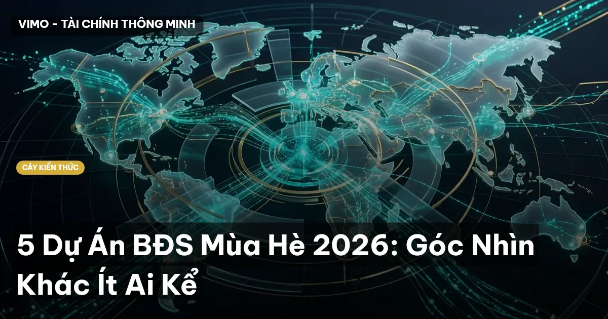 5 Dự Án BĐS Mùa Hè 2026: Góc Nhìn Khác Ít Ai Kể