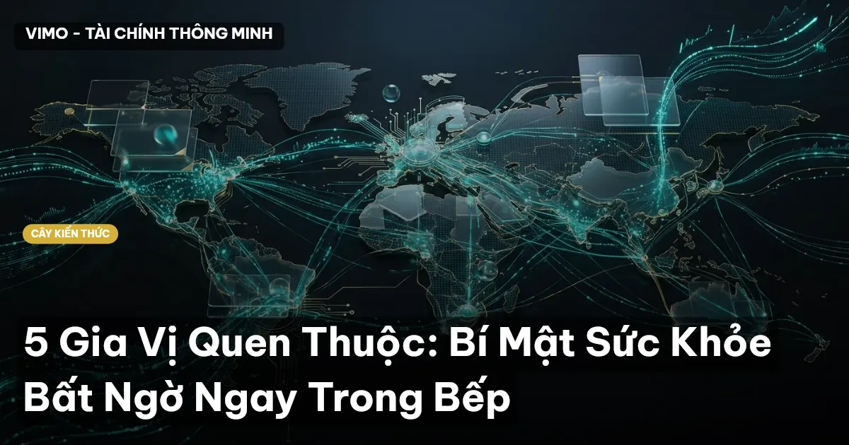 5 Gia Vị Quen Thuộc: Bí Mật Sức Khỏe Bất Ngờ Ngay Trong Bếp