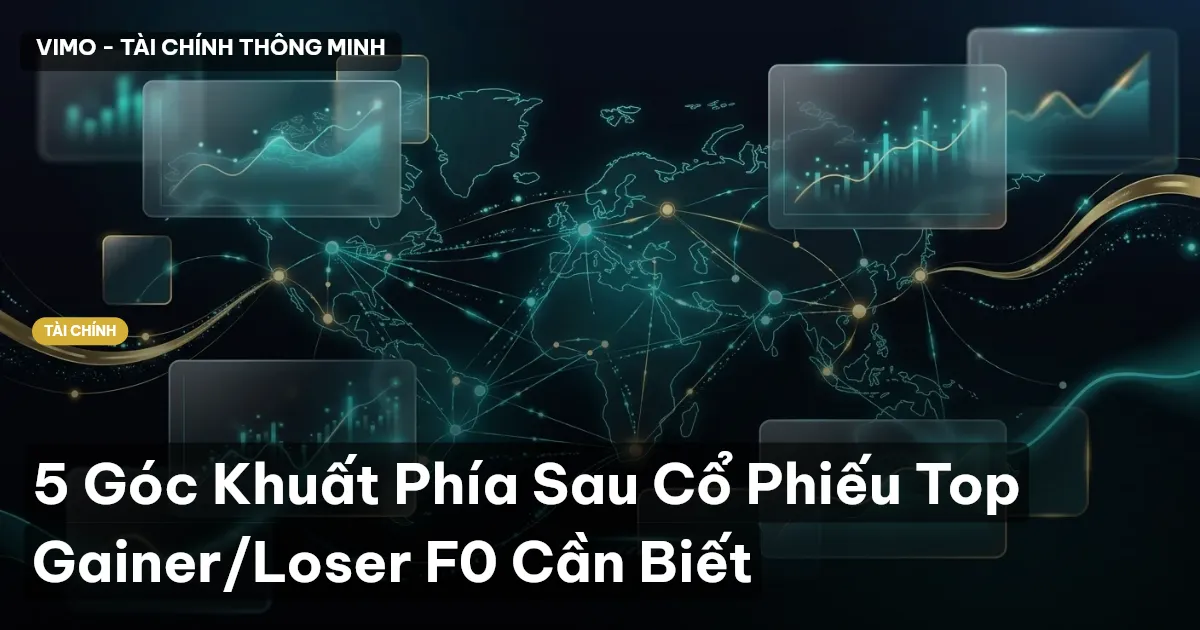 5 Góc Khuất Phía Sau Cổ Phiếu Top Gainer/Loser F0 Cần Biết
