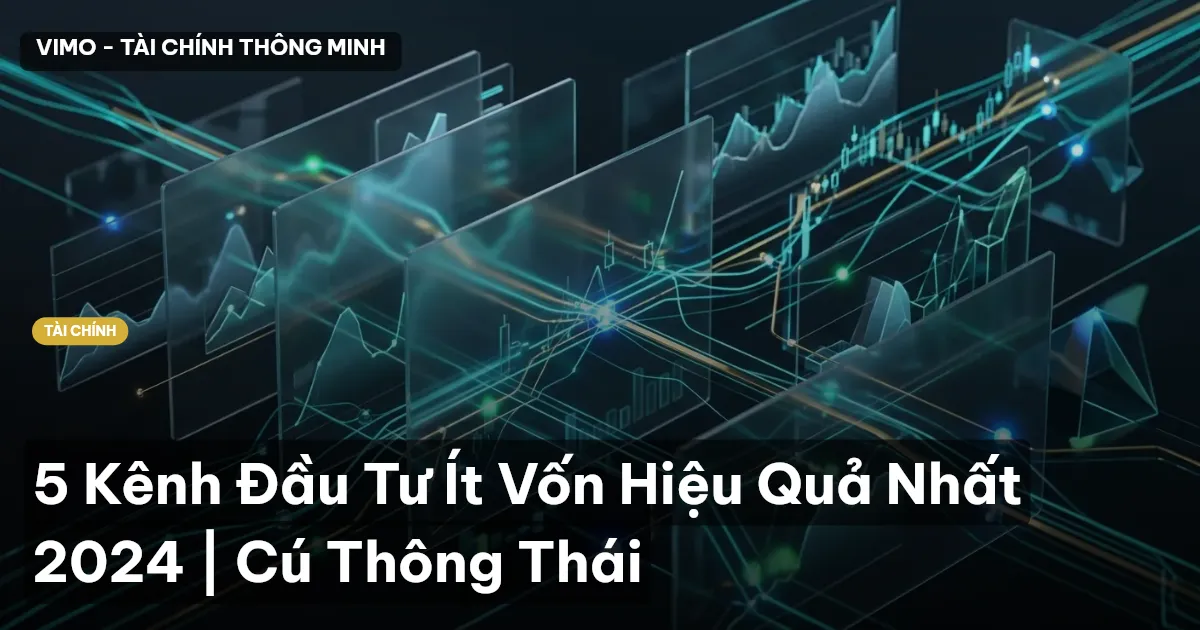 5 Kênh Đầu Tư Ít Vốn Hiệu Quả Nhất 2024 | Cú Thông Thái
