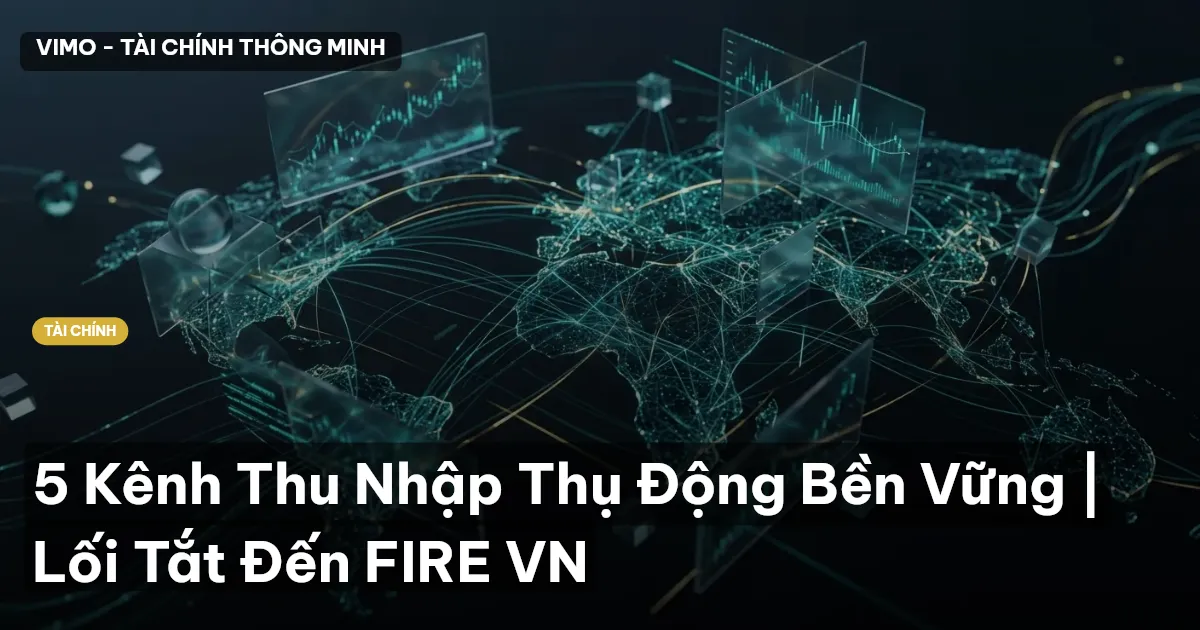 5 Kênh Thu Nhập Thụ Động Bền Vững | Lối Tắt Đến FIRE VN