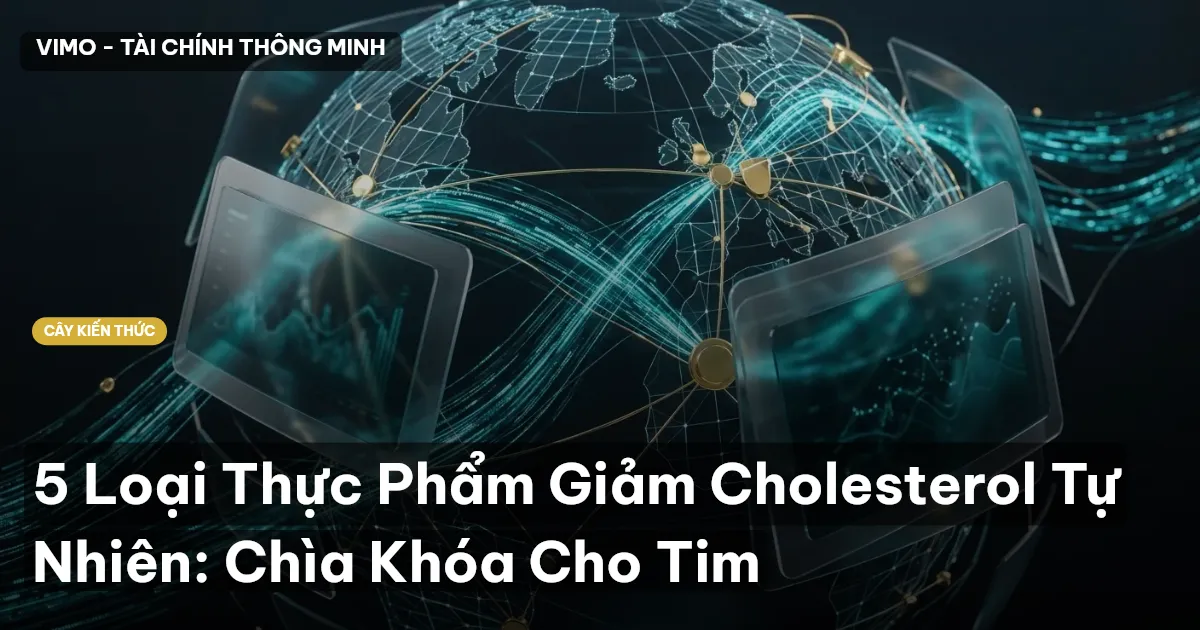 5 Loại Thực Phẩm Giảm Cholesterol Tự Nhiên: Chìa Khóa Cho Tim