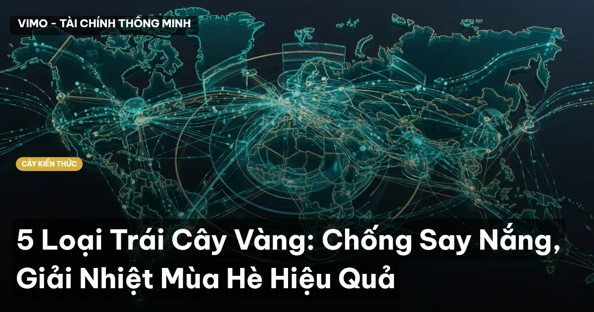 5 Loại Trái Cây Vàng: Chống Say Nắng, Giải Nhiệt Mùa Hè Hiệu Quả