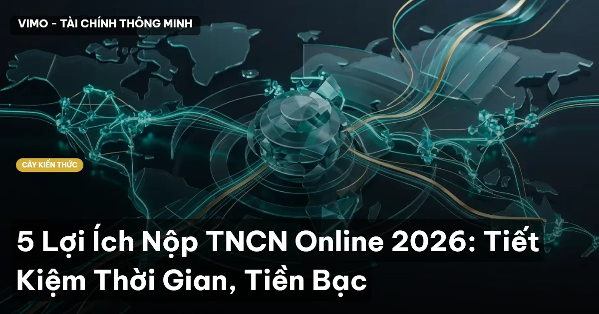 5 Lợi Ích Nộp TNCN Online 2026: Tiết Kiệm Thời Gian, Tiền Bạc