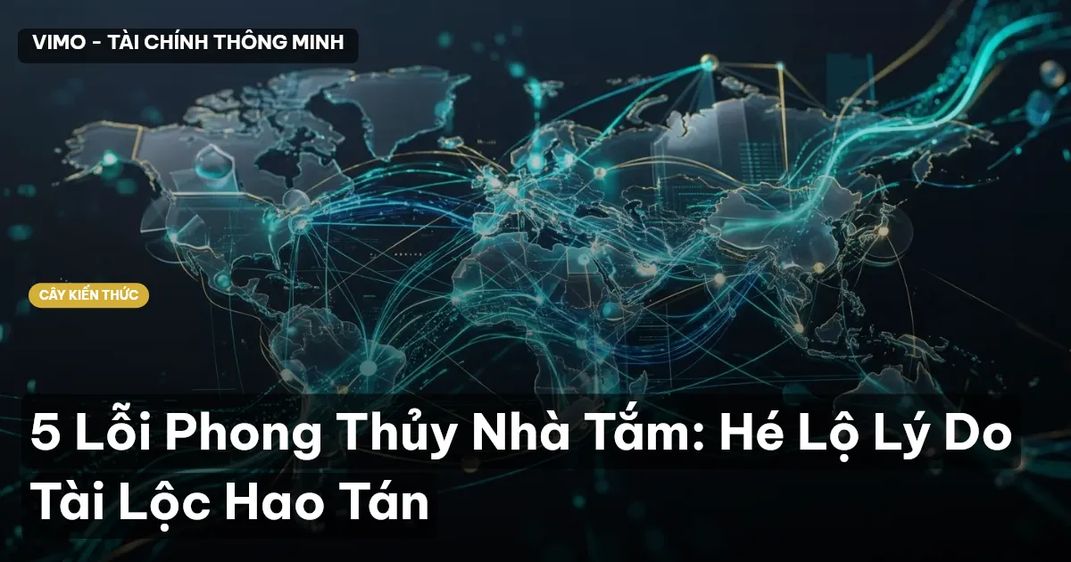 5 Lỗi Phong Thủy Nhà Tắm: Hé Lộ Lý Do Tài Lộc Hao Tán