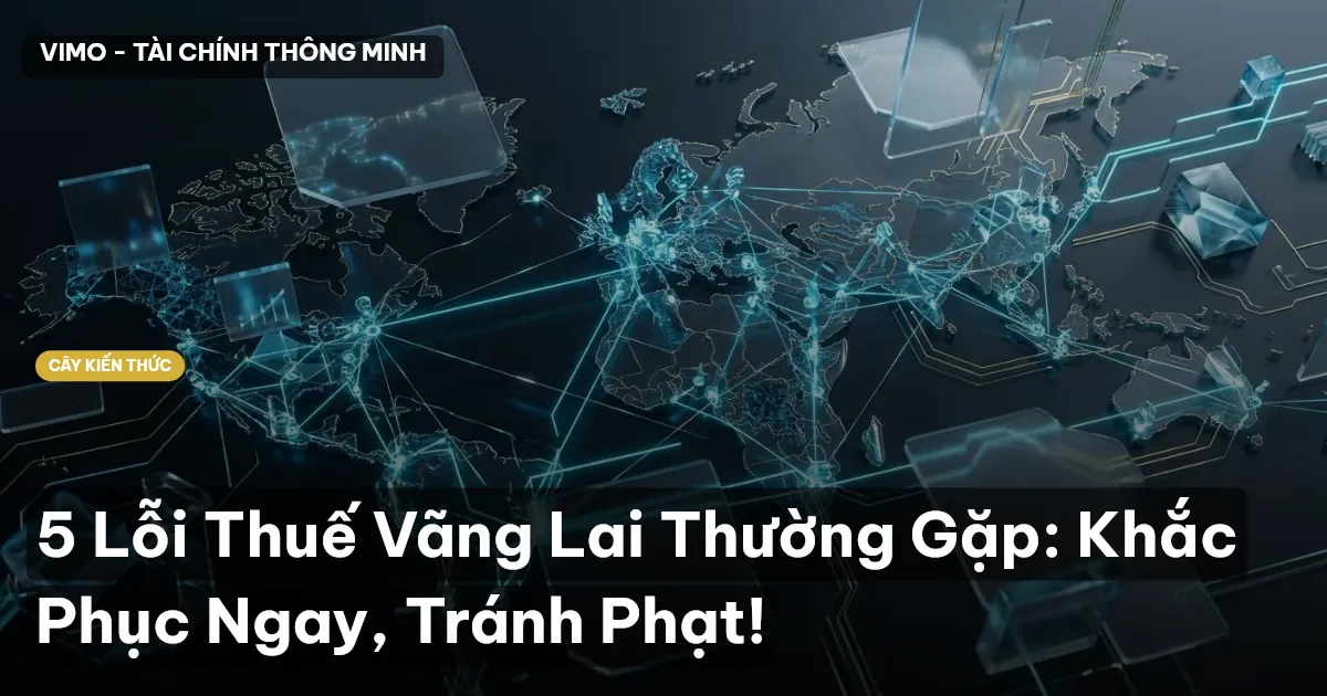 5 Lỗi Thuế Vãng Lai Thường Gặp: Khắc Phục Ngay, Tránh Phạt!
