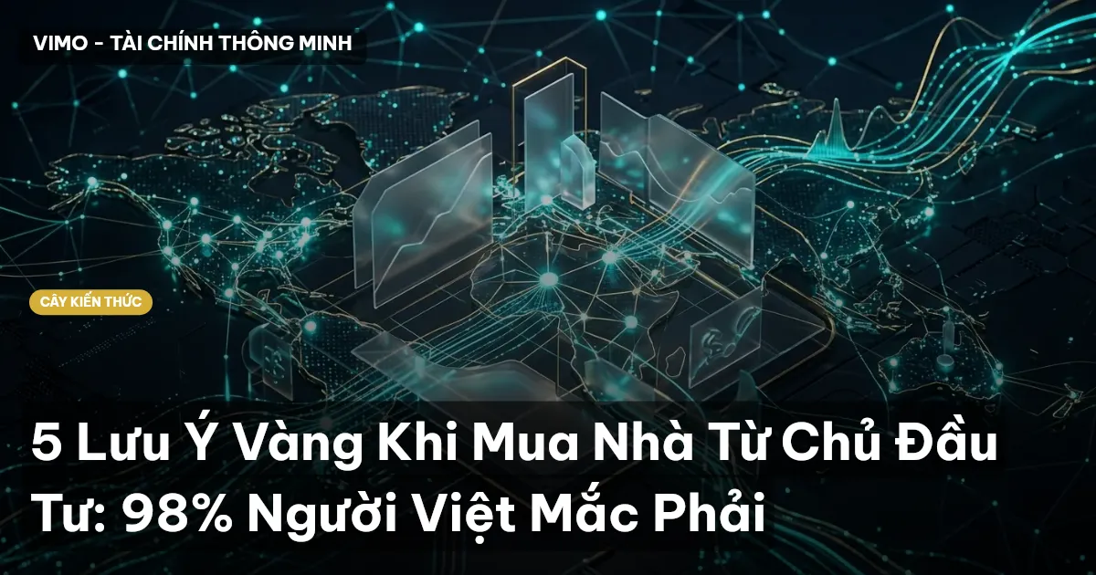 5 Lưu Ý Vàng Khi Mua Nhà Từ Chủ Đầu Tư: 98% Người Việt Mắc Phải