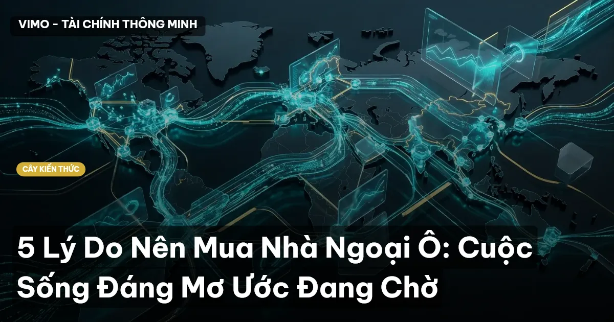 5 Lý Do Nên Mua Nhà Ngoại Ô: Cuộc Sống Đáng Mơ Ước Đang Chờ
