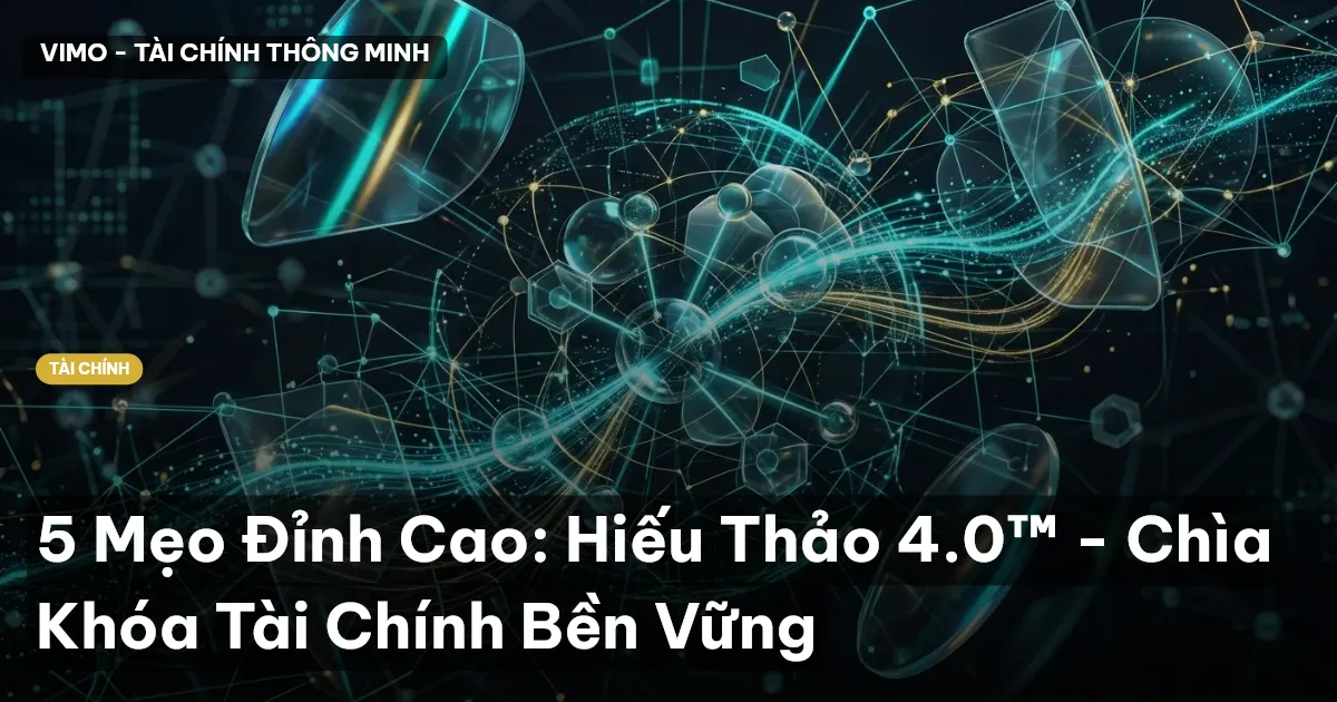 5 Mẹo Đỉnh Cao: Hiếu Thảo 4.0™ - Chìa Khóa Tài Chính Bền Vững