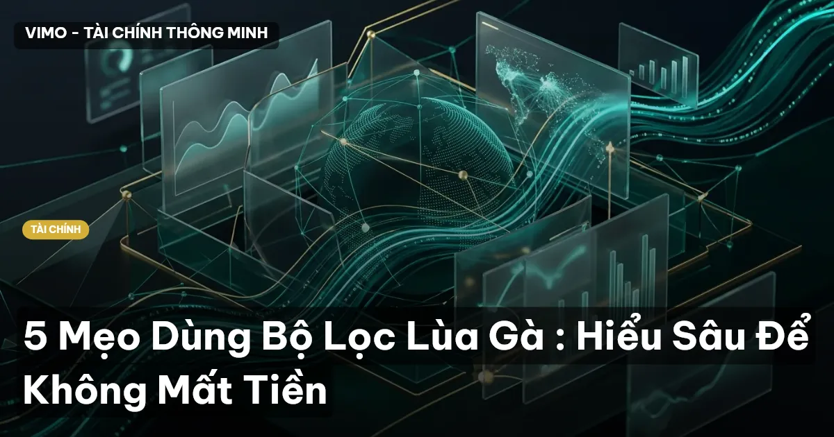 5 Mẹo Dùng Bộ Lọc Lùa Gà : Hiểu Sâu Để Không Mất Tiền