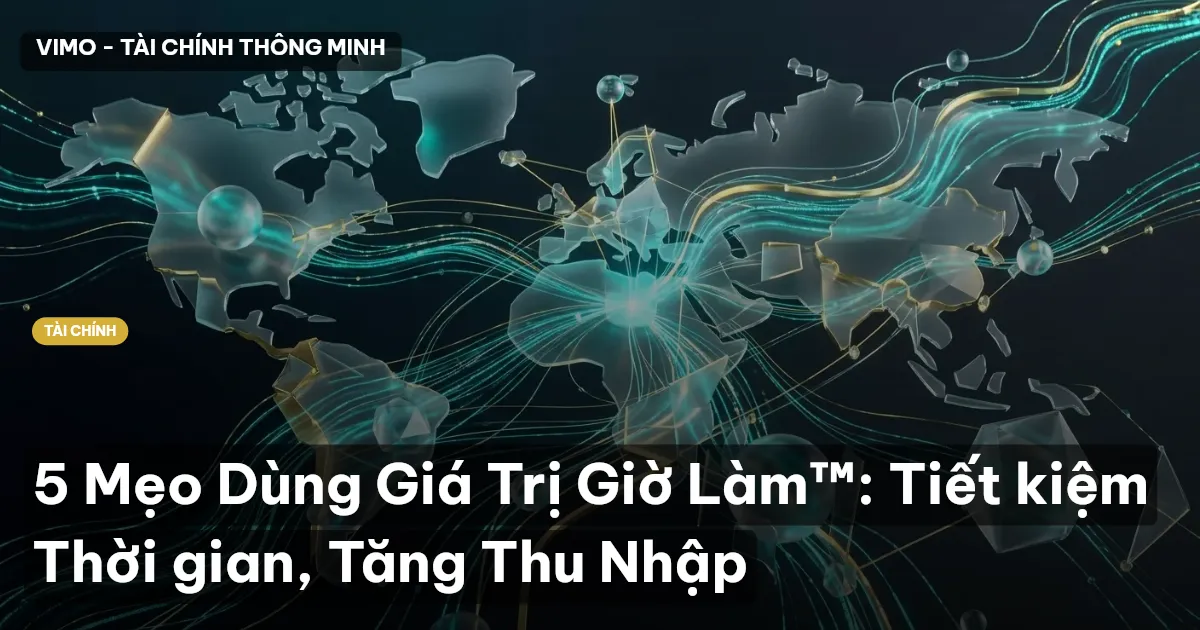 5 Mẹo Dùng Giá Trị Giờ Làm™: Tiết kiệm Thời gian, Tăng Thu Nhập