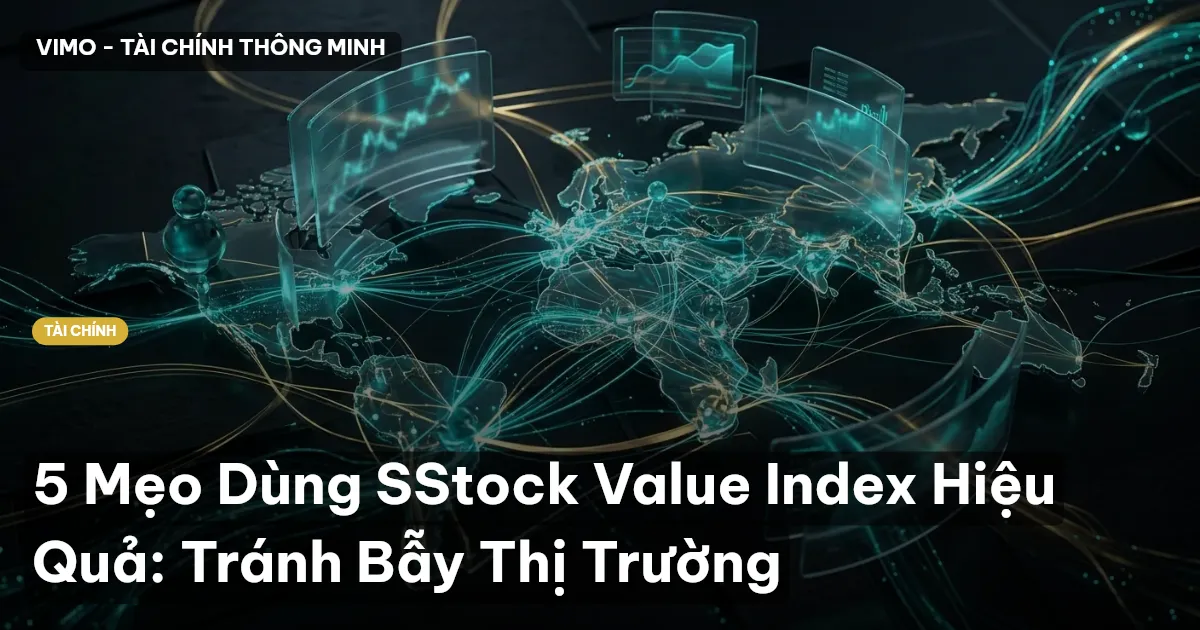 5 Mẹo Dùng SStock Value Index Hiệu Quả: Tránh Bẫy Thị Trường
