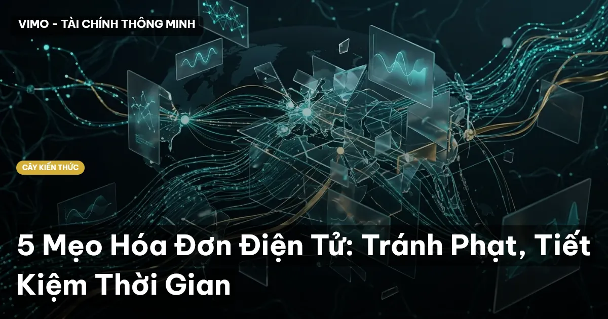 5 Mẹo Hóa Đơn Điện Tử: Tránh Phạt, Tiết Kiệm Thời Gian