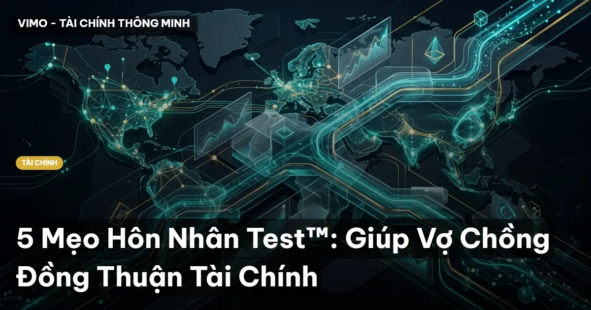 5 Mẹo Hôn Nhân Test™: Giúp Vợ Chồng Đồng Thuận Tài Chính