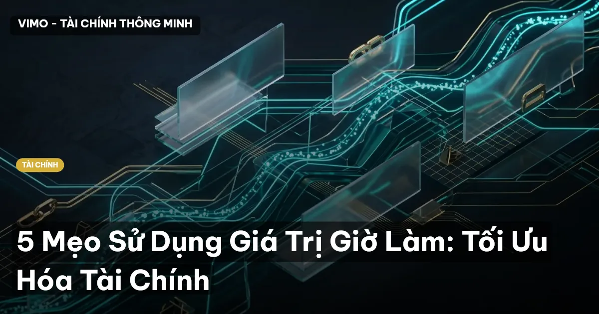 5 Mẹo Sử Dụng Giá Trị Giờ Làm: Tối Ưu Hóa Tài Chính