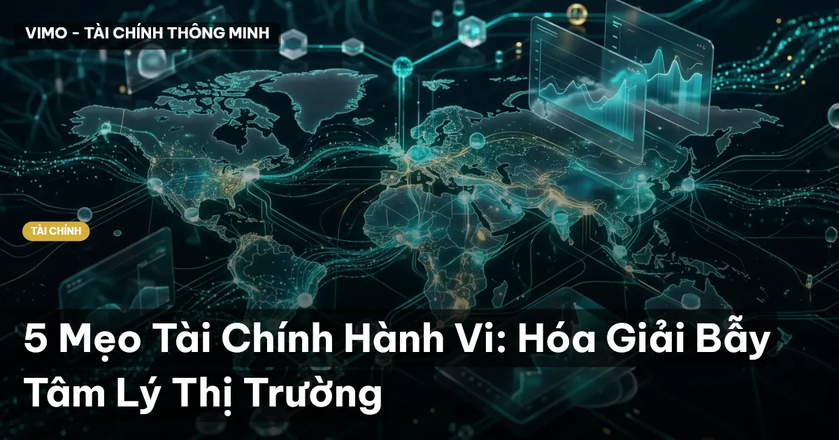 5 Mẹo Tài Chính Hành Vi: Hóa Giải Bẫy Tâm Lý Thị Trường