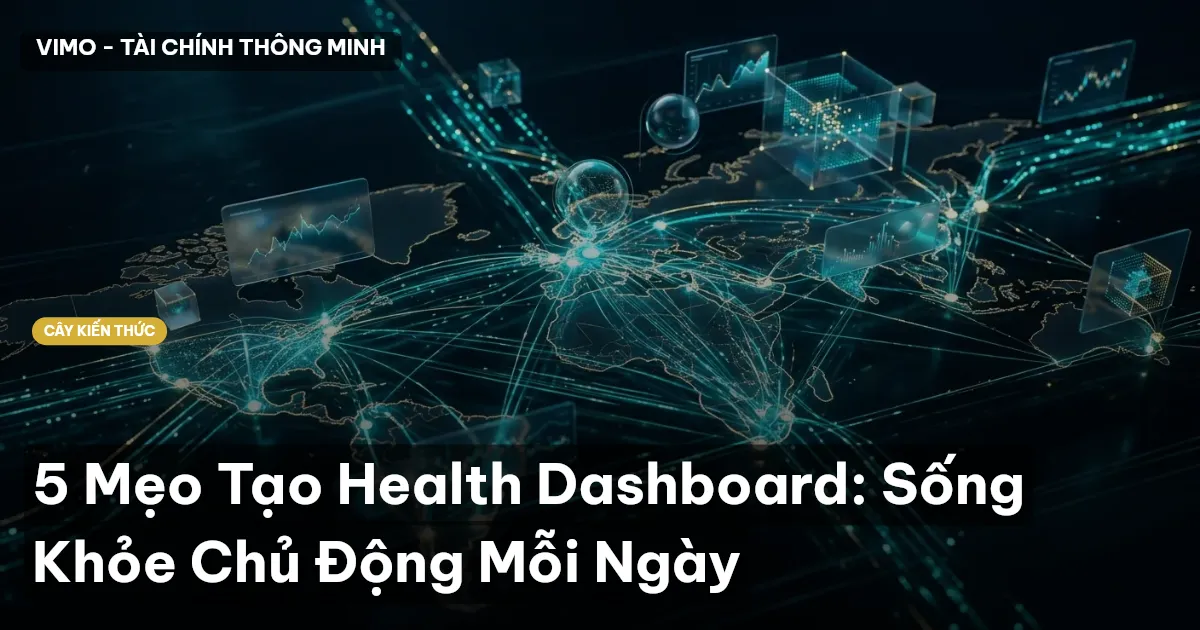 5 Mẹo Tạo Health Dashboard: Sống Khỏe Chủ Động Mỗi Ngày
