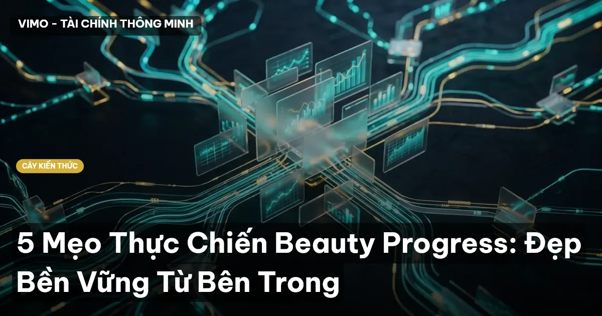 5 Mẹo Thực Chiến Beauty Progress: Đẹp Bền Vững Từ Bên Trong