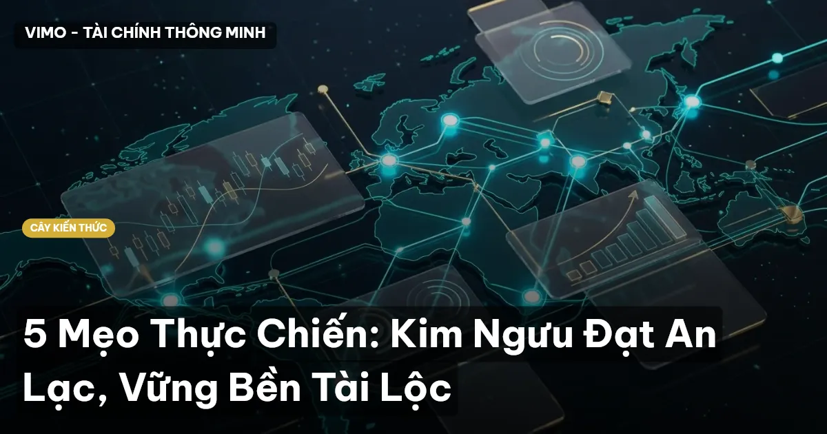 5 Mẹo Thực Chiến: Kim Ngưu Đạt An Lạc, Vững Bền Tài Lộc