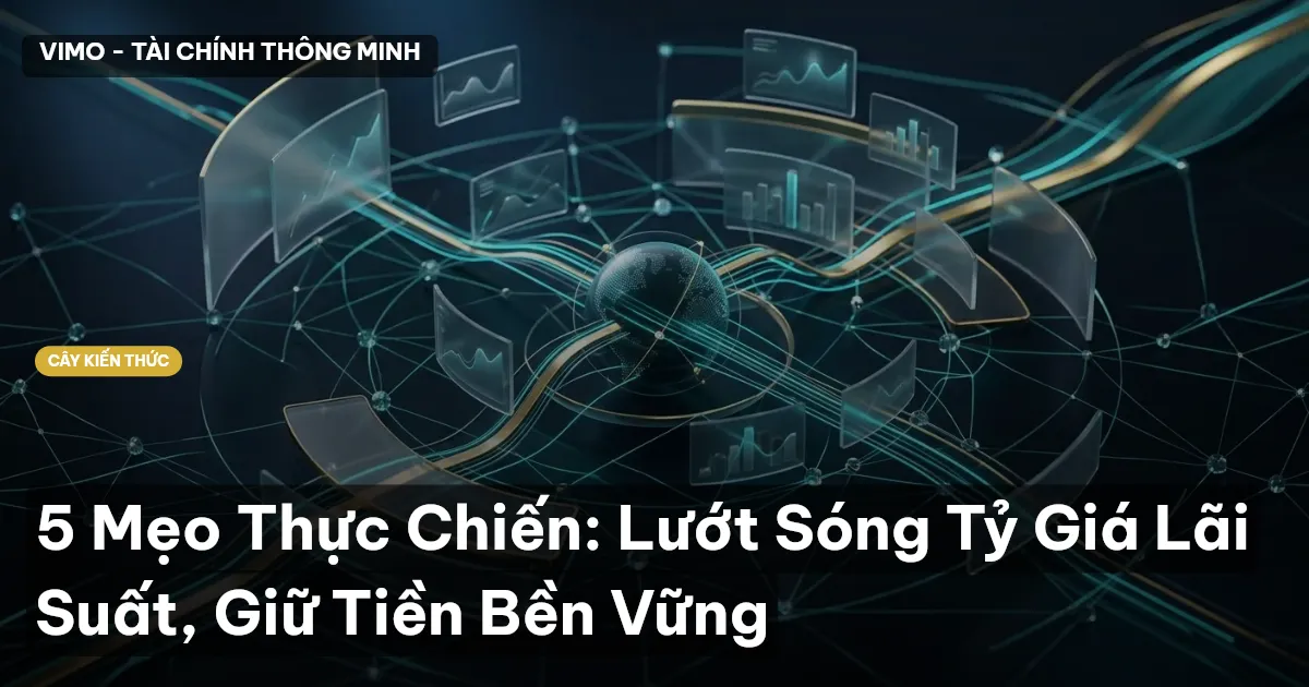 5 Mẹo Thực Chiến: Lướt Sóng Tỷ Giá Lãi Suất, Giữ Tiền Bền Vững