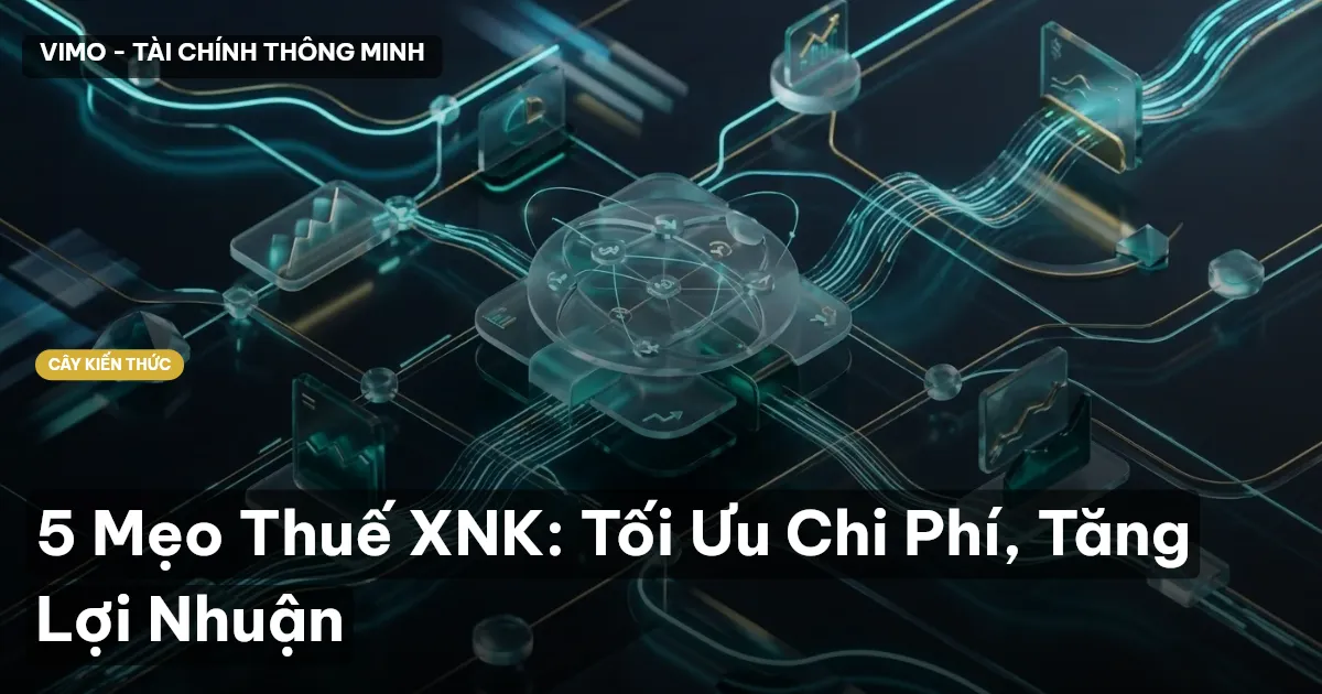 5 Mẹo Thuế XNK: Tối Ưu Chi Phí, Tăng Lợi Nhuận