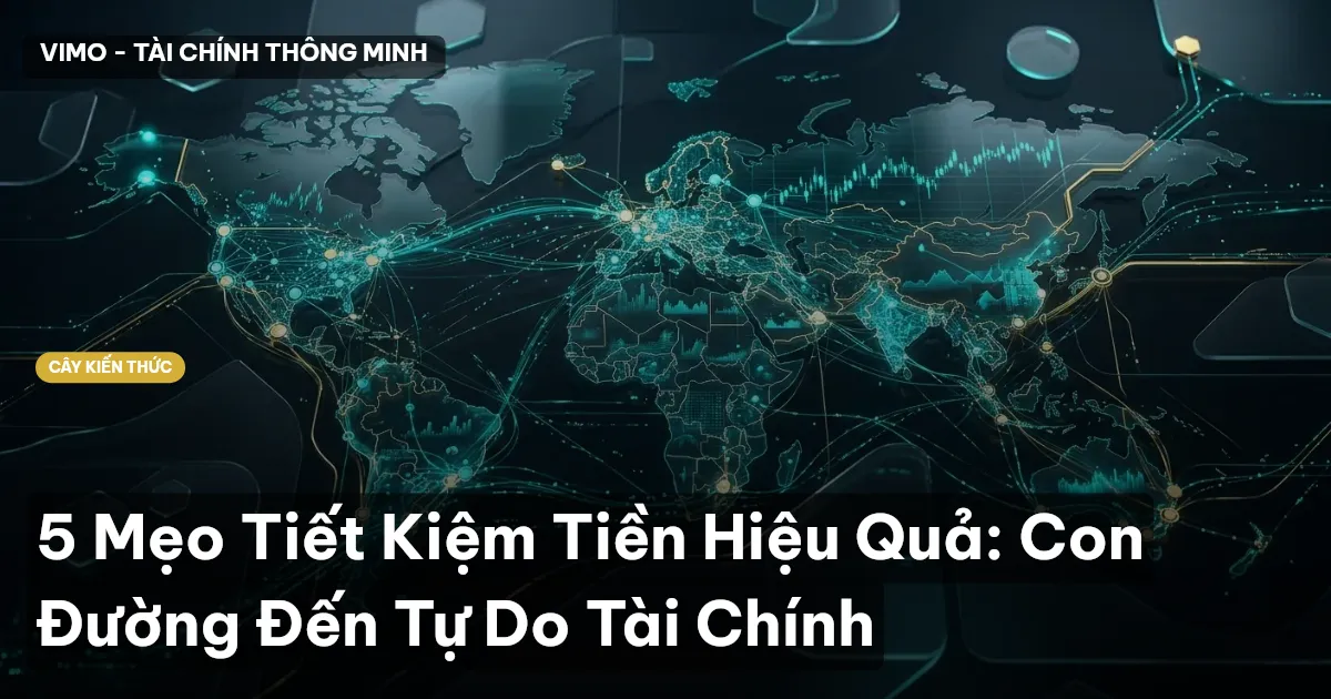 5 Mẹo Tiết Kiệm Tiền Hiệu Quả: Con Đường Đến Tự Do Tài Chính
